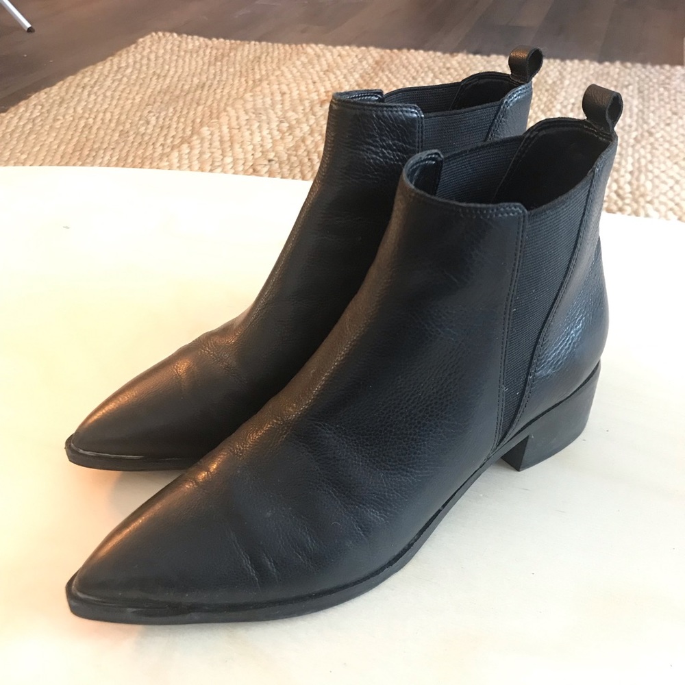 Marc Fisher Pointed Toe Bill Bootie